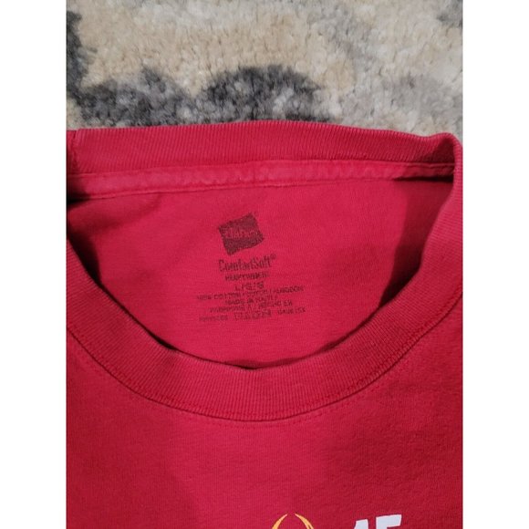 Alabama Crimson Tide 2015 National Champions Football Hanes T-Shirt Men's Large - Picture 2 of 4